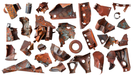 Rusty Metal Scrap.
