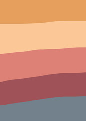 Obraz premium Colorful warm abstract graphic background. Abstract poster