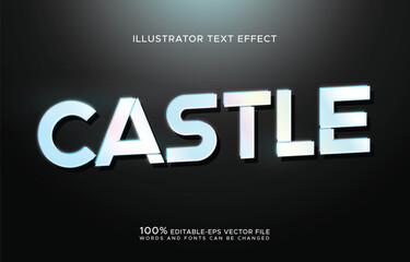 Obraz premium pretty gradient text effect