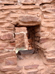 Closeup of Inside Window at Quarai Mission