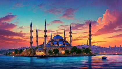 Obraz premium hagia sophia country