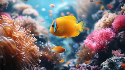 Fototapeta premium Vibrant Reef Life