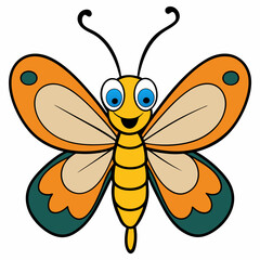 Butterfly illustration, butterfly vector illustration, butterfly vector art, butterfly silhouette, bird vector icon, eps