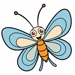 Butterfly illustration, butterfly vector illustration, butterfly vector art, butterfly silhouette, bird vector icon, eps