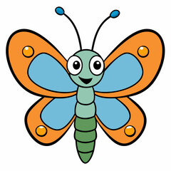 Butterfly illustration, butterfly vector illustration, butterfly vector art, butterfly silhouette, bird vector icon, eps