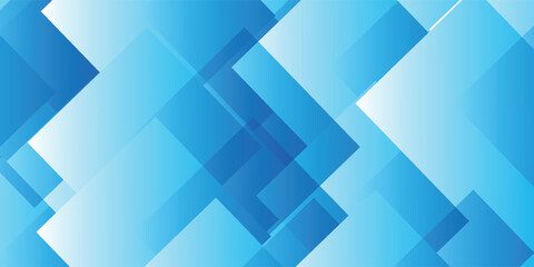 Obraz premium Abstract blue background with square shapes, background, blue,