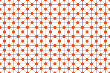 Polkadot seamless pattern on wallpape