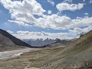 Breathtaking Views of Shimshal Pass in the Pamir Mountains. Shimshal Valley is a remote and breathtakingly beautiful area known for its high-altitude landscapes, rugged mountains, and more.