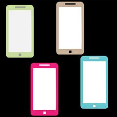 Mobile phone image or icon