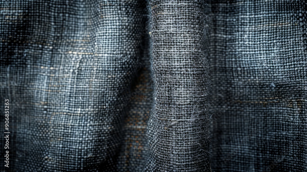Aufkleber textured gray tapestry background for design projects in artistic settings
