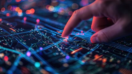 Navigating a Digital Cityscape