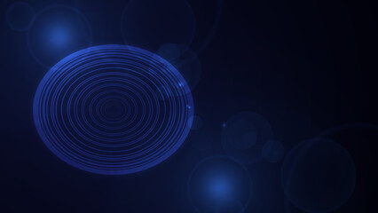 Rings generating infinitely bg Light flare technology futuristic dark royal elegant backdrop. Seamless classy cosmetic advertisement new product launching starter intro footage. Minimal luxury clip