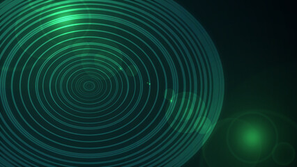 Rings generating infinitely bg Light flare technology futuristic dark royal elegant backdrop. Seamless classy cosmetic advertisement new product launching starter intro footage. Minimal luxury clip