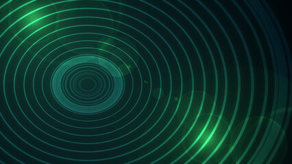 Rings generating infinitely bg Light flare technology futuristic dark royal elegant backdrop. Seamless classy cosmetic advertisement new product launching starter intro footage. Minimal luxury clip