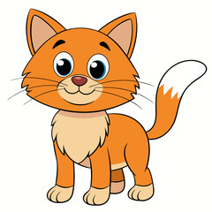 Black cat, cat vector illustration, animal vector art, cat silhouette, pet vector icon, eps, cartoon cat