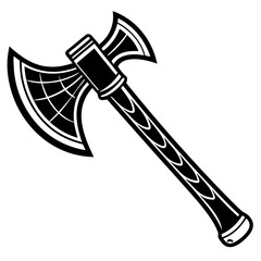 Axe icon art vector illustration