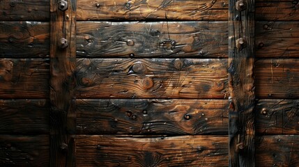 Antique wooden texture with space for custom text background design