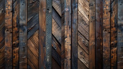 Wooden bar pattern on rustic wood background with a natural finish