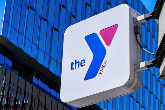 Logo of YMCA in Detroit, USA