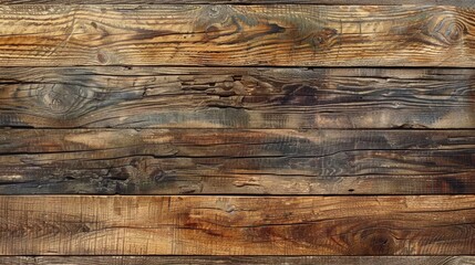 Fototapeta premium Weathered vintage wooden plank backdrop for rustic decor and craft projects