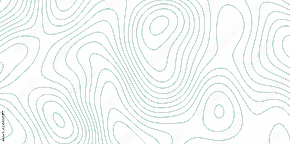 Poster abstract design seamless pattern with line topographic map. geographic mountain relief. retro topogr