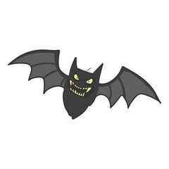 Collection of hand drawn Halloween doodle Symbols