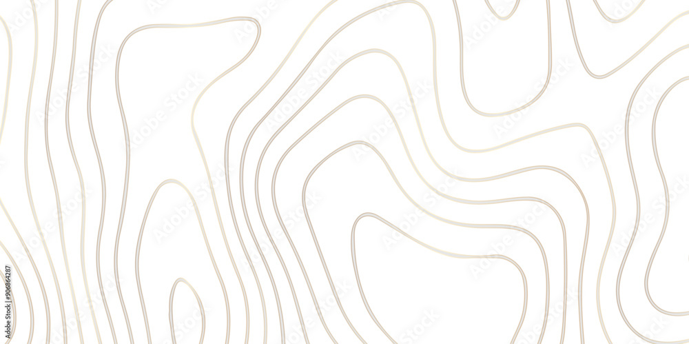Poster abstract design seamless pattern with line topographic map. geographic mountain relief. retro topogr