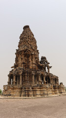Naklejka premium India, Madhya Pradesh, Sihoniya, Ancient Ruin Hindu Kakanmath Temple, the 11th Century Monument Built by Kachchhapaghata ruler Kirttiraja. it Dedicated to Lord Shiva.