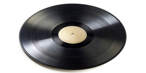 Fototapeta premium Schallplatte Vinyl Schellack Vinylscheibe Scheibe Platte Creative AI