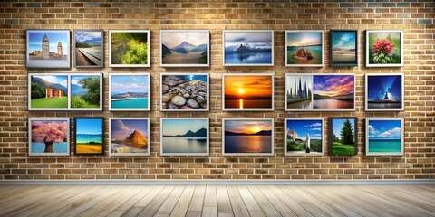 A picture on a wall informative Vibrant engaging Generative AI