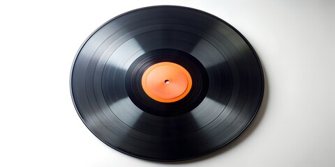 Fototapeta premium Schallplatte Vinyl Schellack Vinylscheibe Scheibe Platte Creative AI