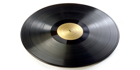 Obraz premium Schallplatte Vinyl Schellack Vinylscheibe Scheibe Platte Creative AI