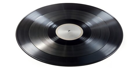 Obraz premium Schallplatte Vinyl Schellack Vinylscheibe Scheibe Platte Creative AI