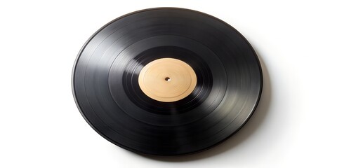 Obraz premium Schallplatte Vinyl Schellack Vinylscheibe Scheibe Platte AI Generative