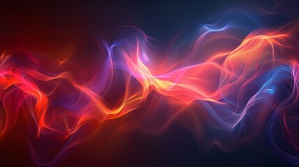 Obraz premium Fractal flame background Hd 8k wallpaper