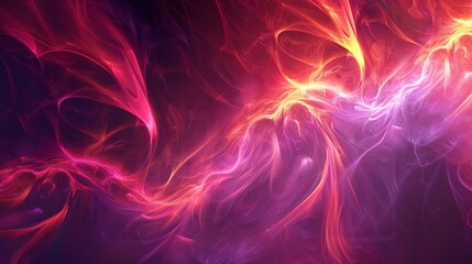 Obraz premium Fractal flame background Hd 8k wallpaper