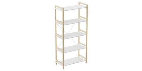 Versatile and Elegant Shelf and Cabinet for Home and Office - Perfect for Organized Stylish and Luxury Interiors - 3d model render realistic realism - png - transparent background