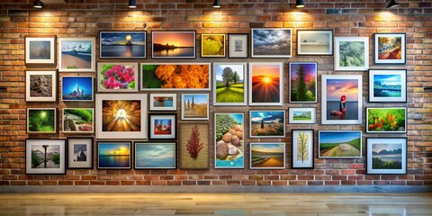 A picture on a wall informative Vibrant engaging AI-Generated Content