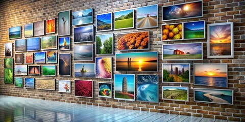 A picture on a wall informative Vibrant engaging Creative AI