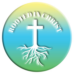 Rooted In Christ Sticker Graphic