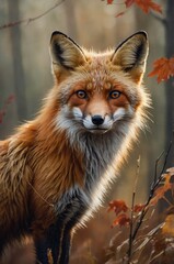 Curious Red Fox