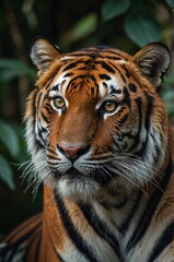 Majestic Tiger Close-up