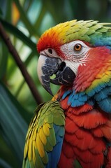 Fototapeta premium Colorful Parrot