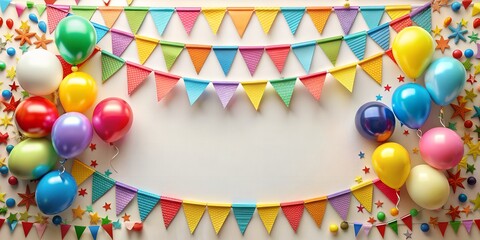 Party Fete Karneval Geburtstag  Dekoration Generative By AI