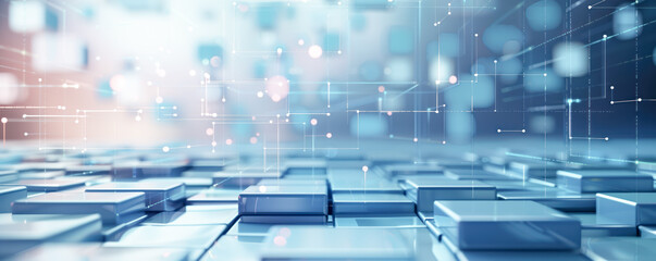 Concept of global networking, information technology and communication worldwide.