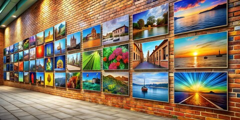 A picture on a wall informative Vibrant engaging Creative AI