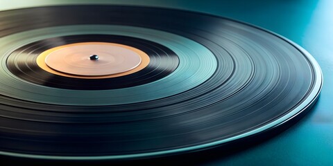 Schallplatte Vinyl Schellack Vinylscheibe Scheibe Platte Creative AI