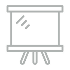 Green Screen Vector Line Grey Icon Design