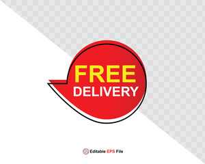 free delivery button, website, watch now, button, learn, stay, tuned, level, sign, speech, bubble banner, modern, symbol, click