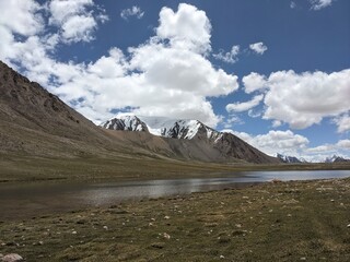 Breathtaking Views of Shimshal Pass in the Pamir Mountains. Shimshal Valley is a remote and breathtakingly beautiful area known for its high-altitude landscapes, rugged mountains, and more.